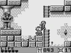 une photo d'Ã©cran de Garfield Labyrinth sur Nintendo Game Boy